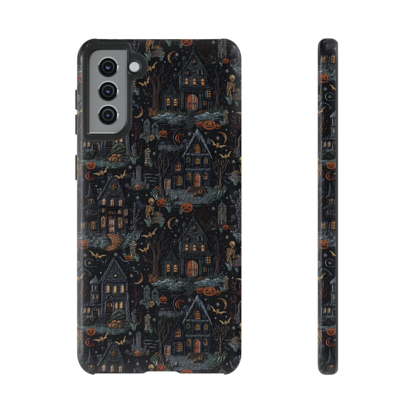 Spooky Street Impact Resistant Phone Case