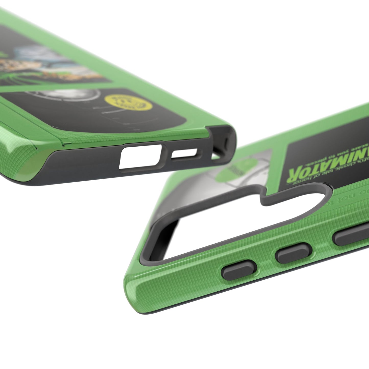 Reanimator Limited Edition Green Impact Resistant VHS Phone Case