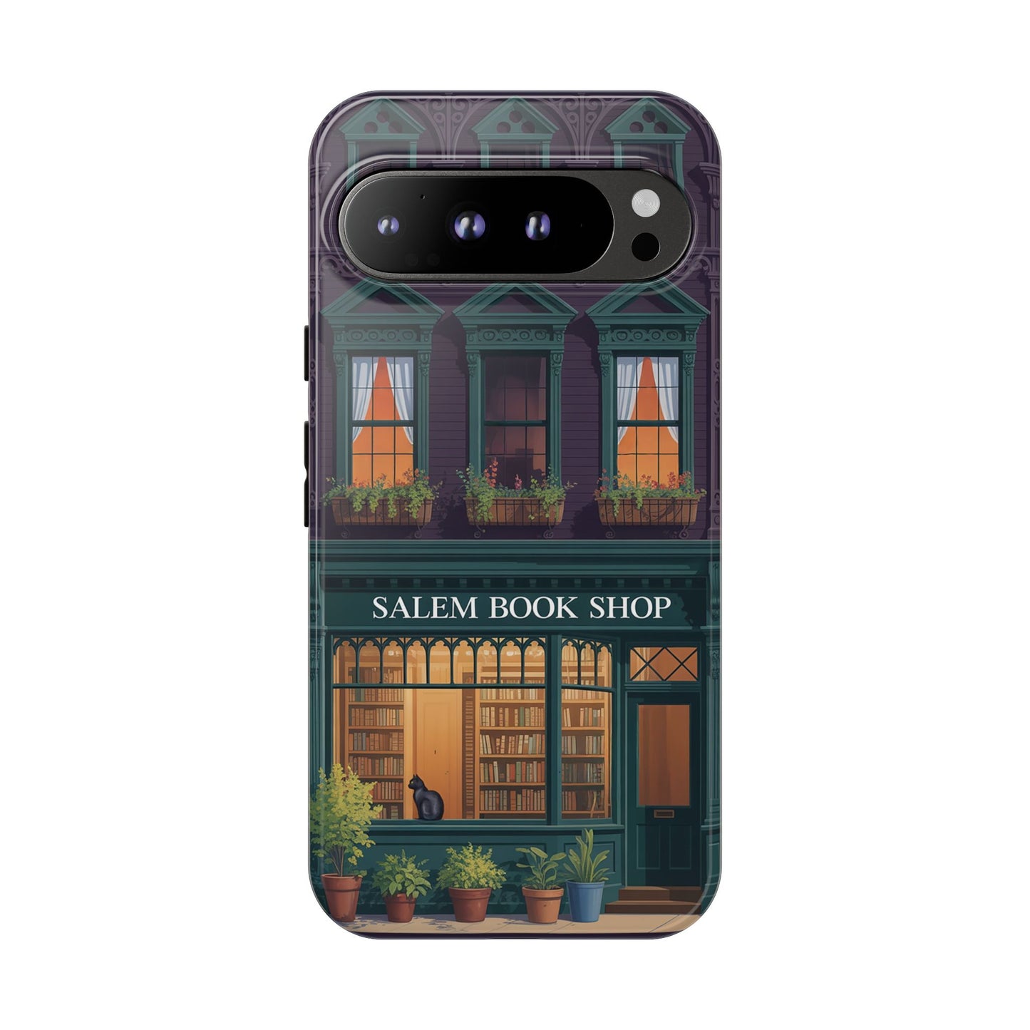Salem Book Shop Impact Resistant Phone Case
