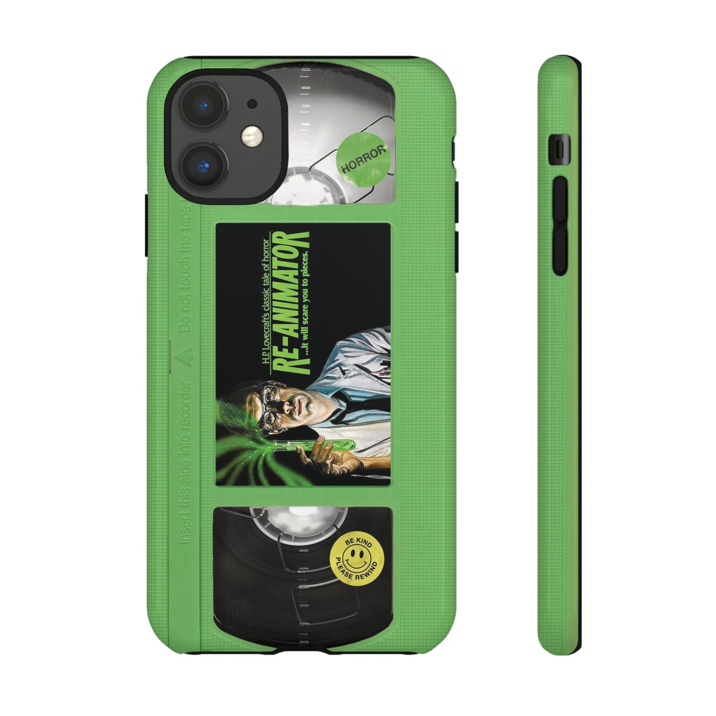 Reanimator Limited Edition Green Impact Resistant VHS Phone Case