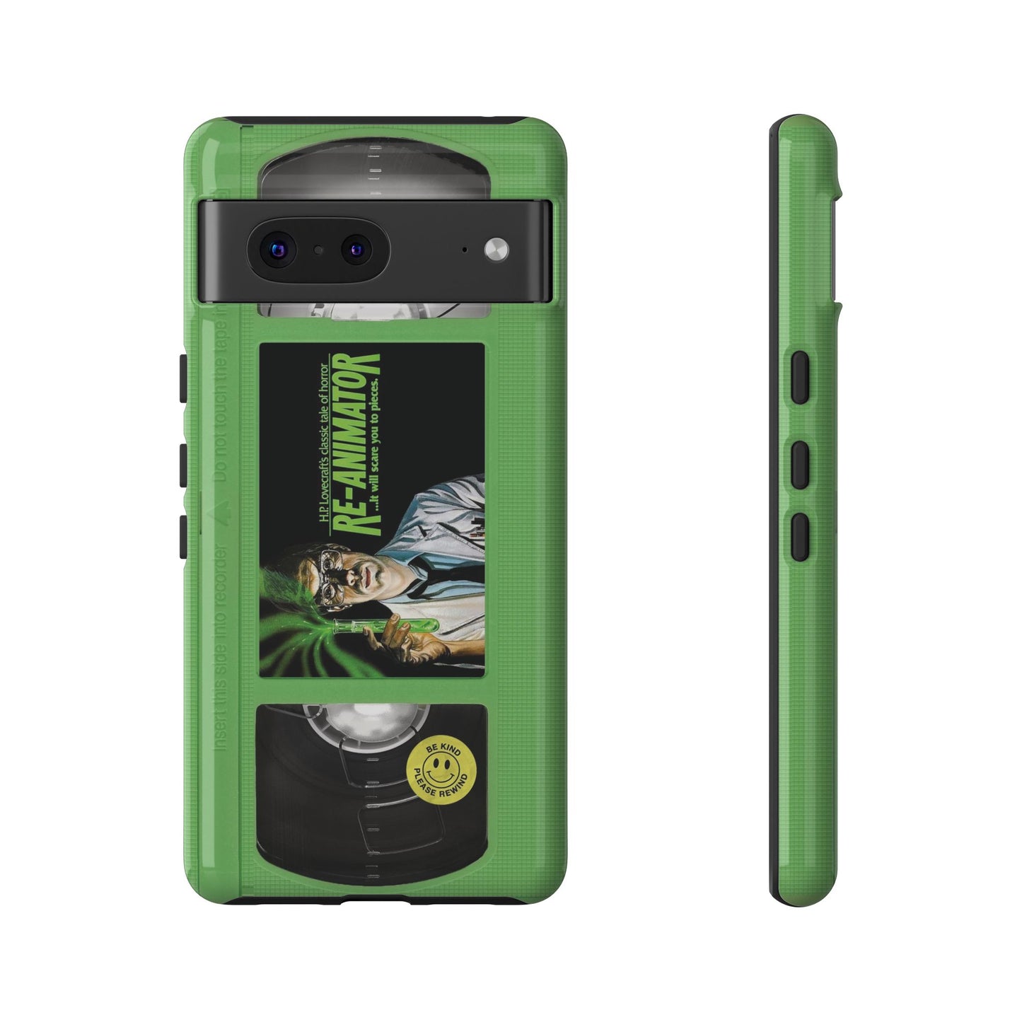 Reanimator Limited Edition Green Impact Resistant VHS Phone Case