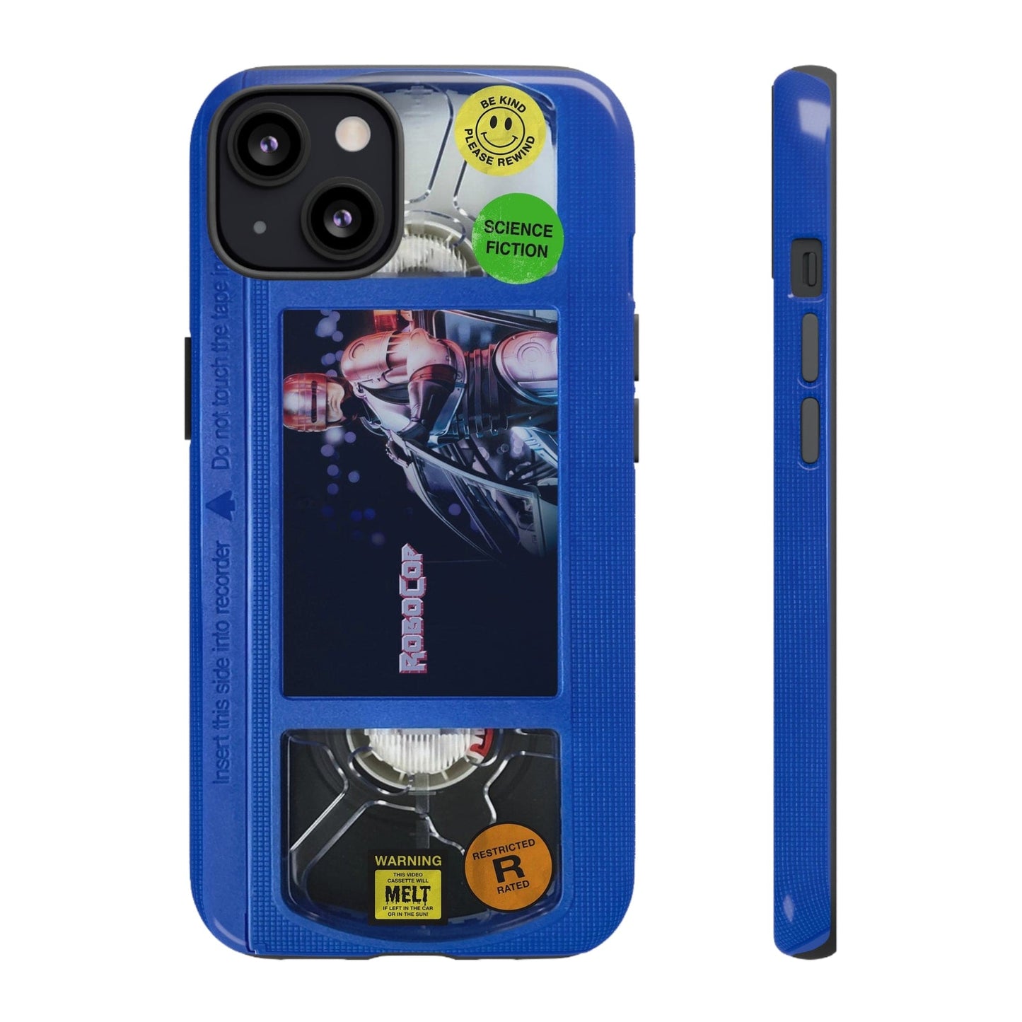 Robo cop Blue Edition VHS Phone Case