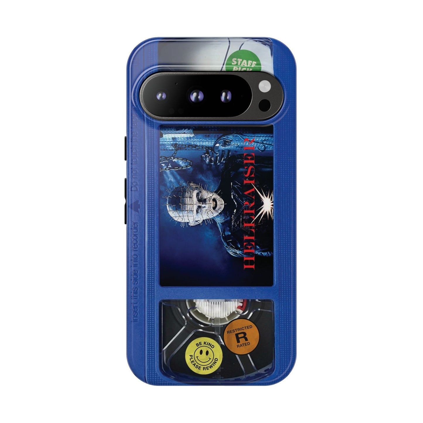 Hellraiser Blue Limited Edition Impact Resistant VHS Phone Case