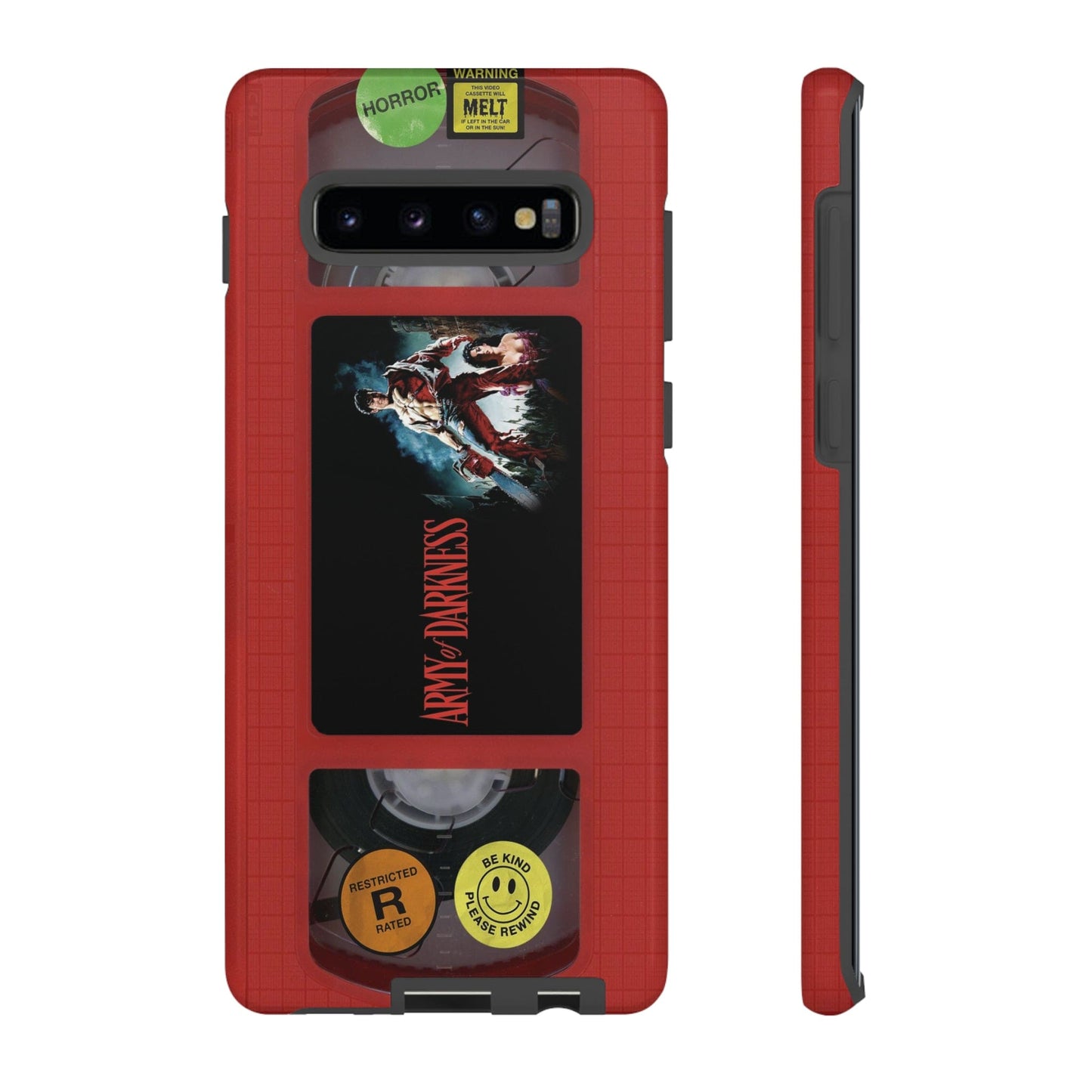 Army of Darkness Red Edition VHS Phone Case