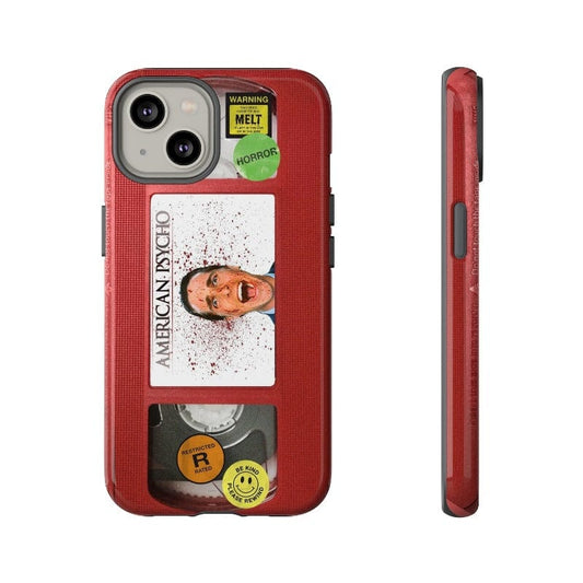 🇺🇸 Psycho Red Edition VHS Phone Case