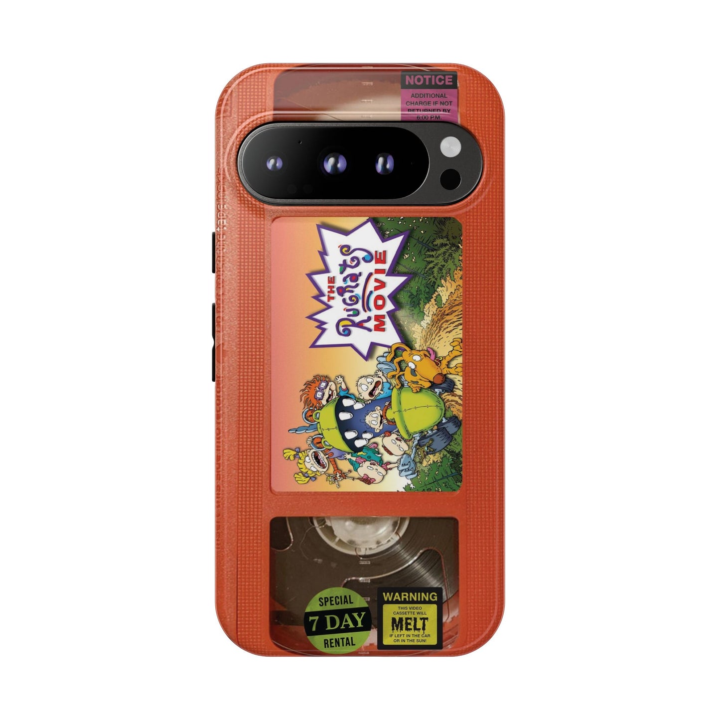 Rugrats Orange Edition VHS Phone Case