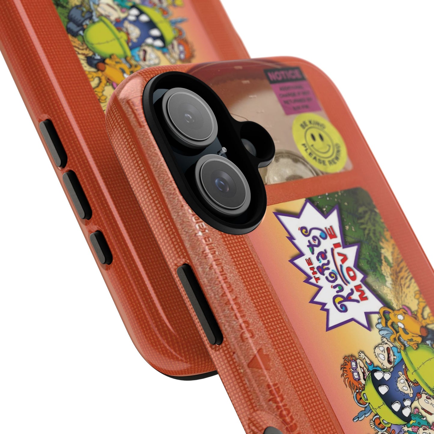 Rugrats Orange Edition VHS Phone Case