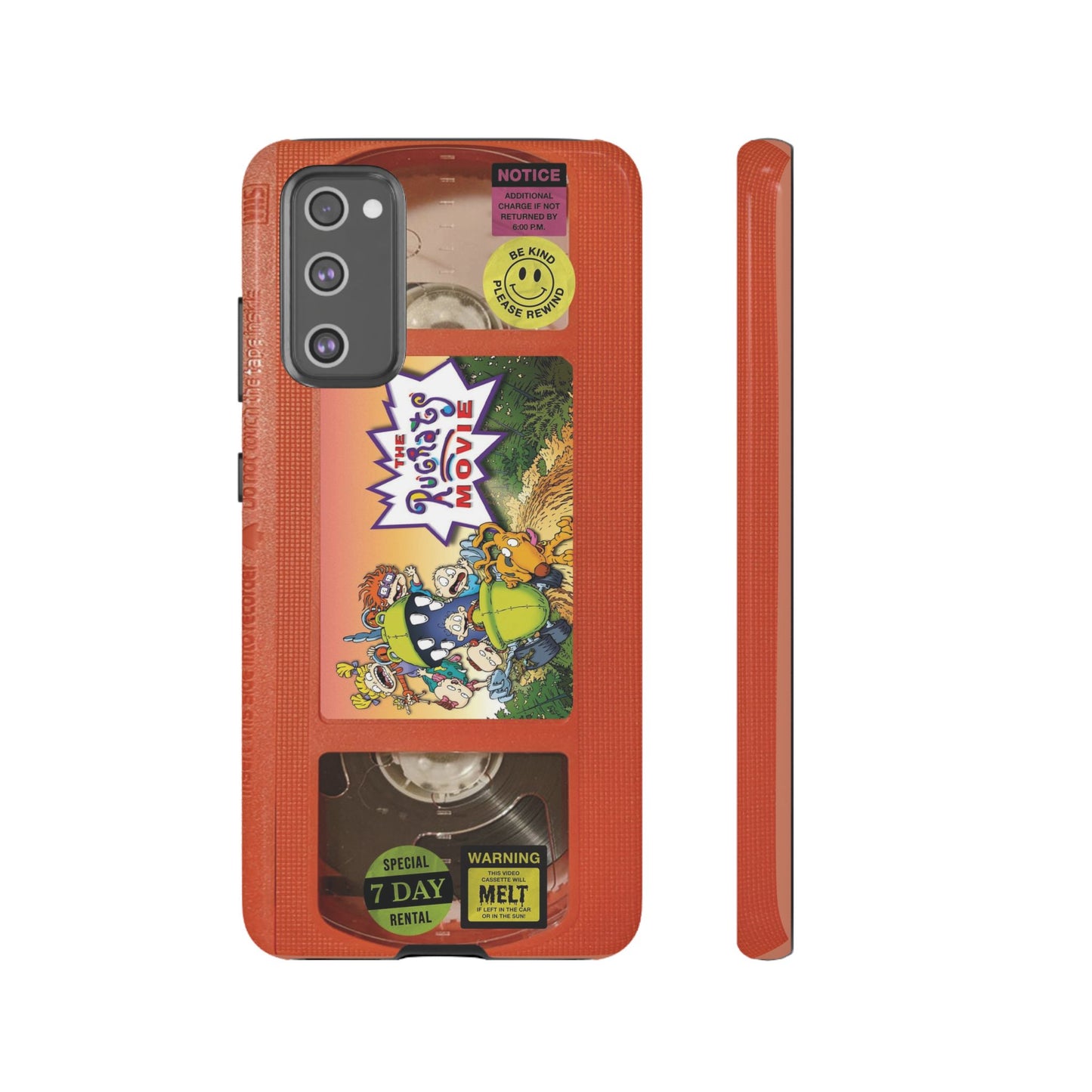 Rugrats Orange Edition VHS Phone Case