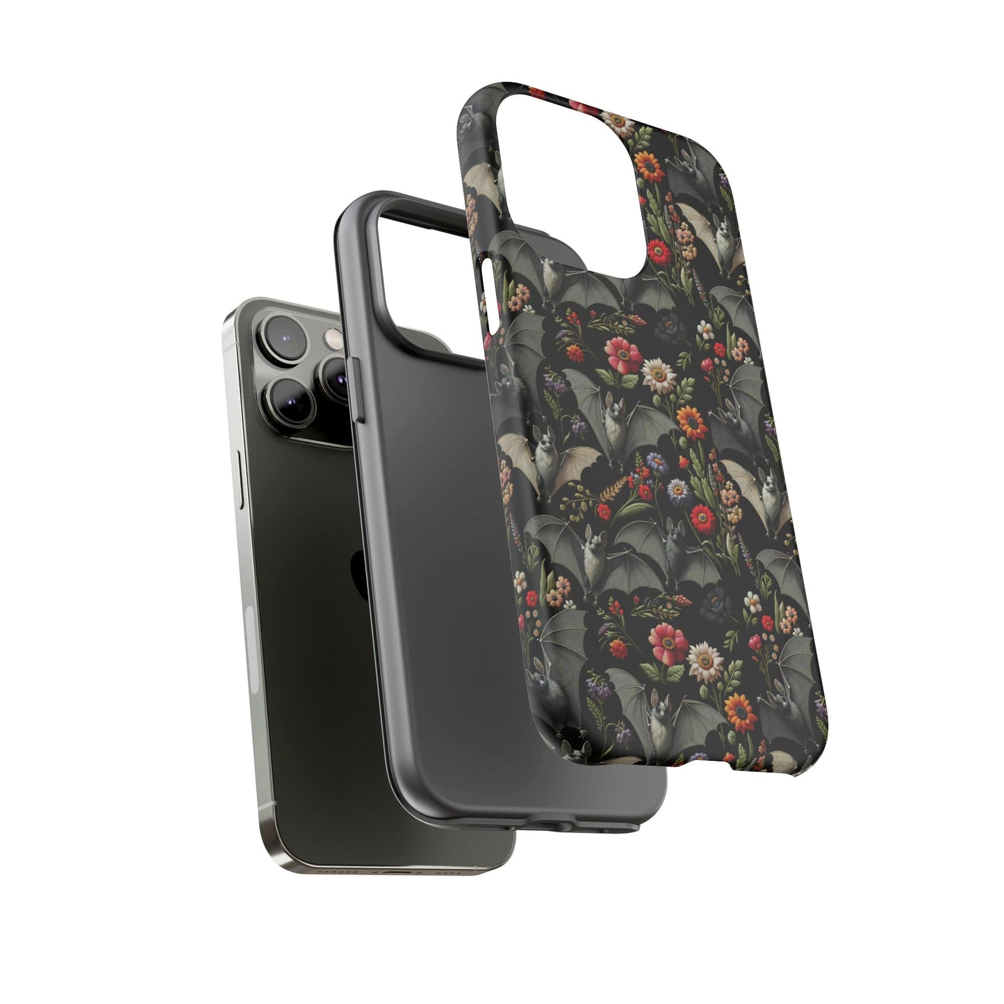 Nocturnal Pollinators Impact Resistant Phone Case