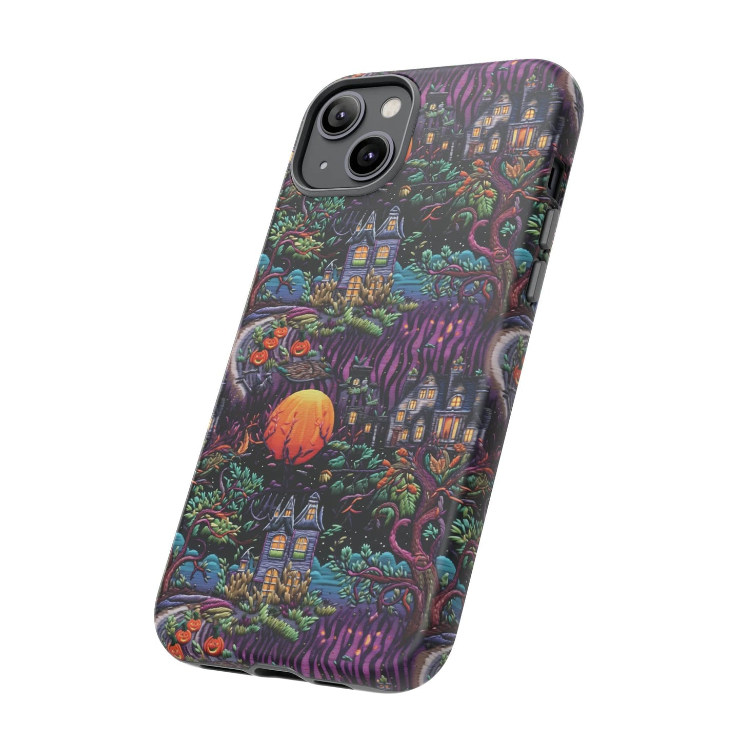 Spooky House Impact Resistant Phone Case