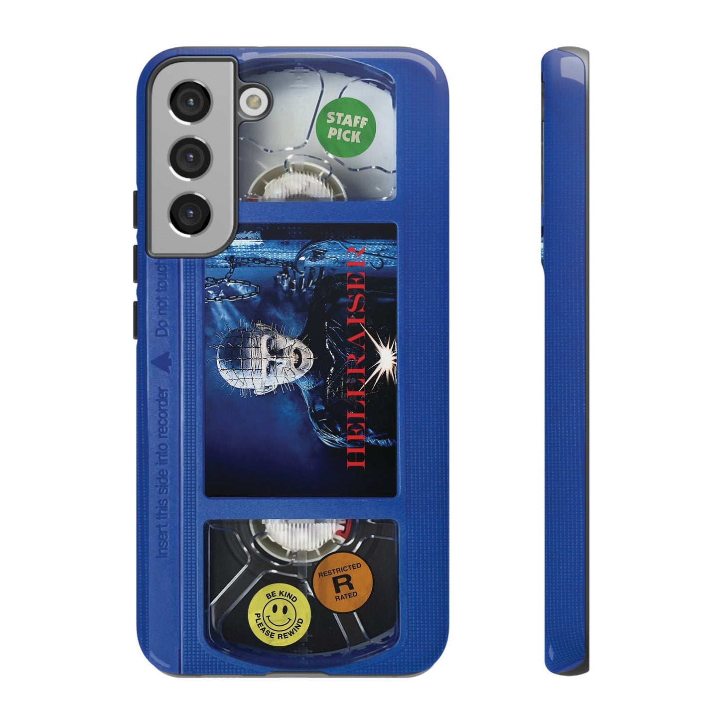 Hellraiser Blue Limited Edition Impact Resistant VHS Phone Case