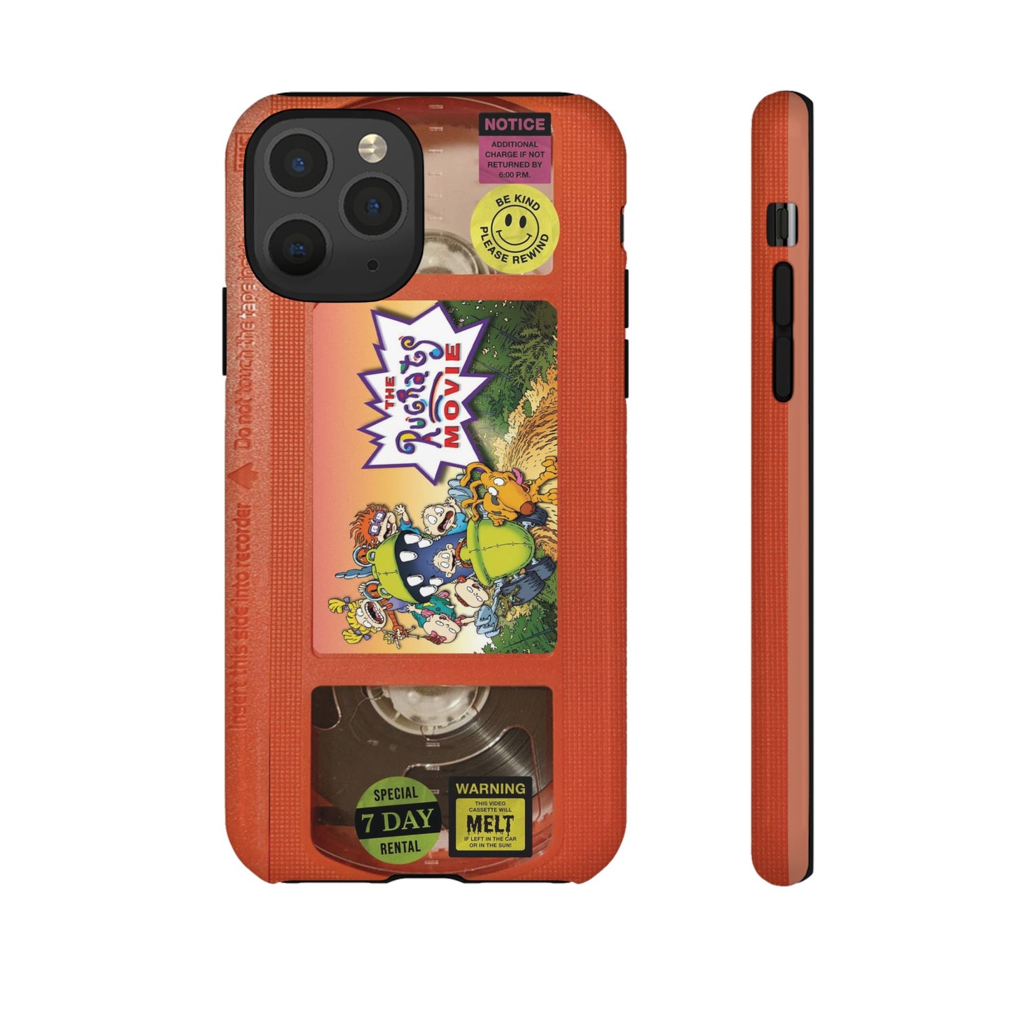 Rugrats Orange Edition VHS Phone Case