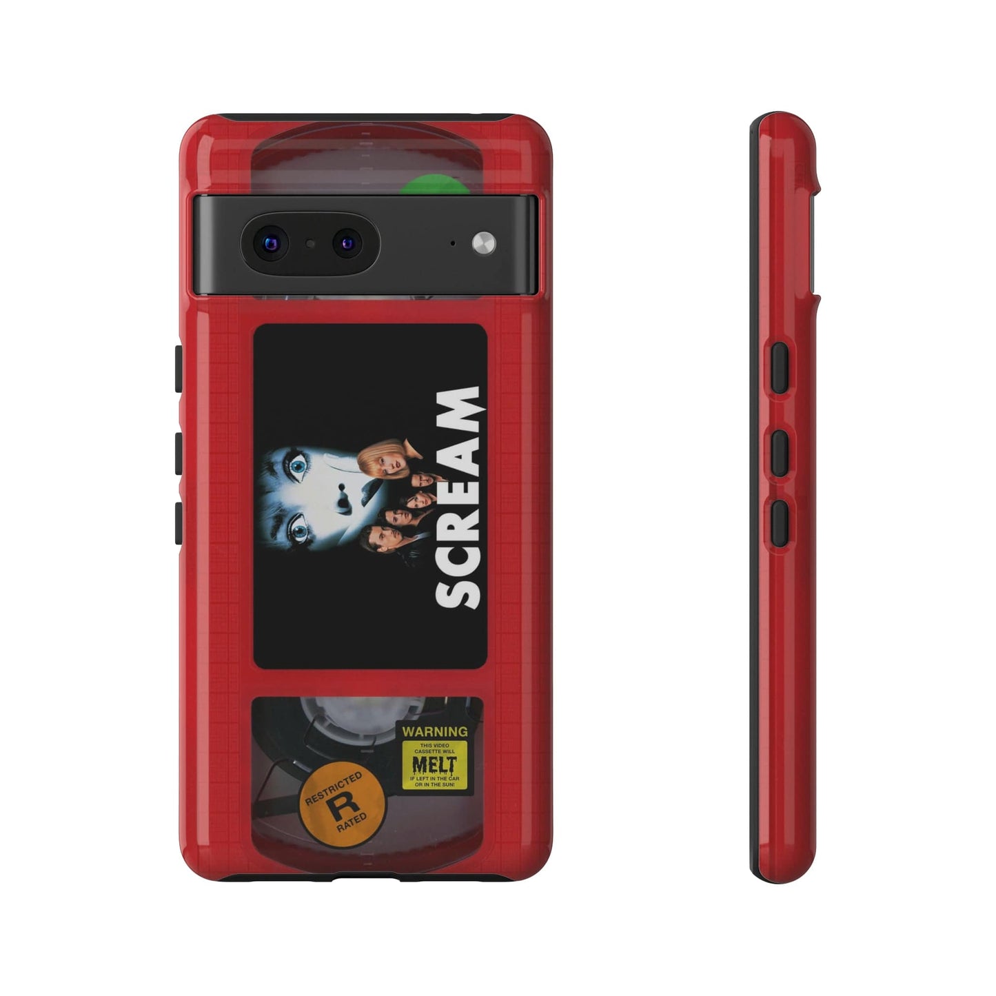 Scream Red Limited Edition Impact Resistant VHS Phone Case
