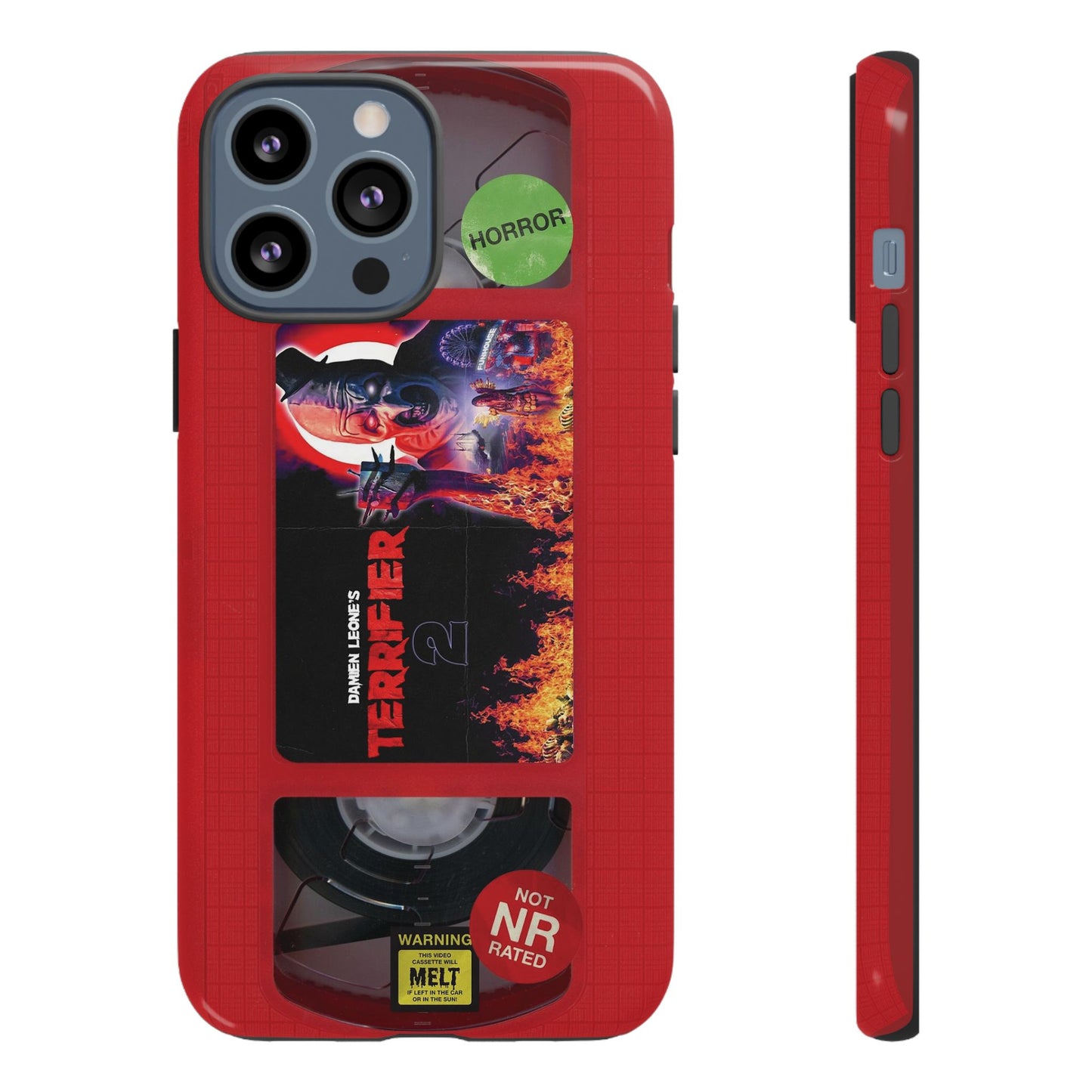 Art 2 Red Edition Impact Resistant VHS Phone Case
