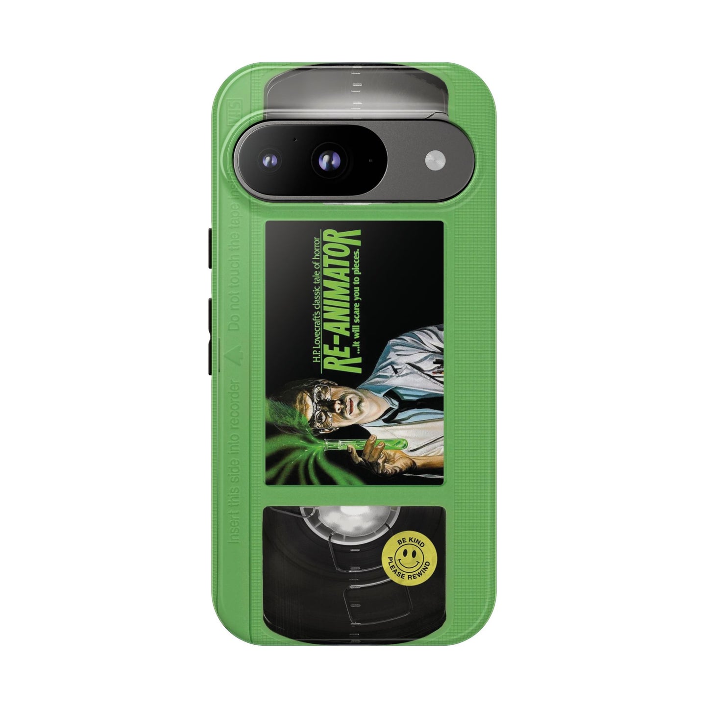 Reanimator Limited Edition Green Impact Resistant VHS Phone Case