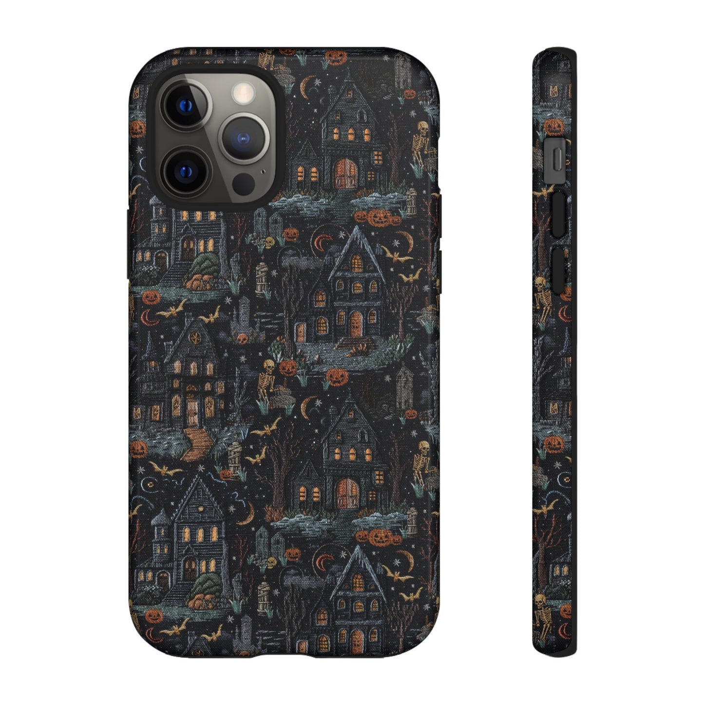 Spooky Street Impact Resistant Phone Case