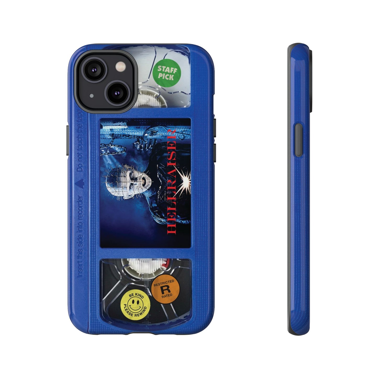Hellraiser Blue Limited Edition Impact Resistant VHS Phone Case