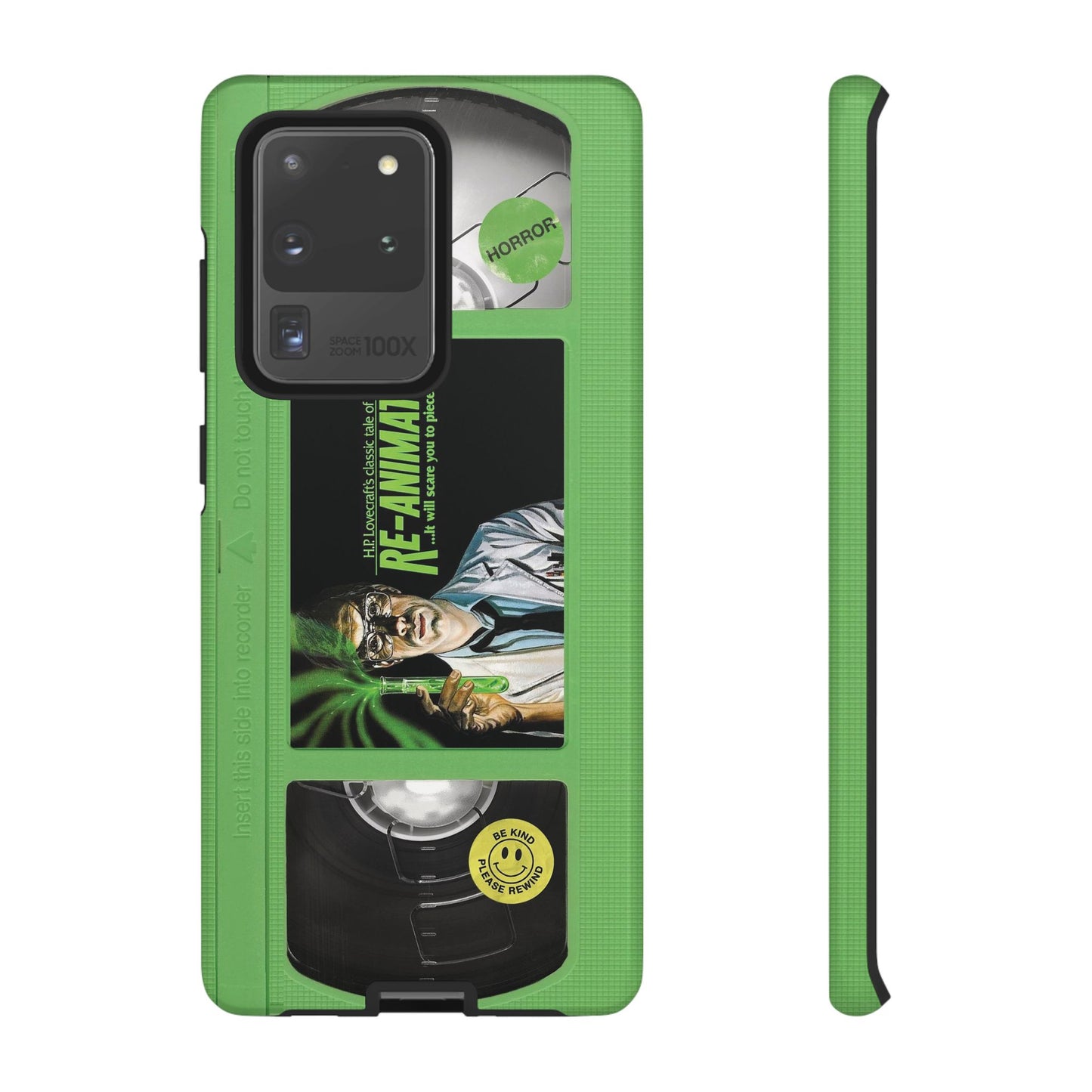 Reanimator Limited Edition Green Impact Resistant VHS Phone Case