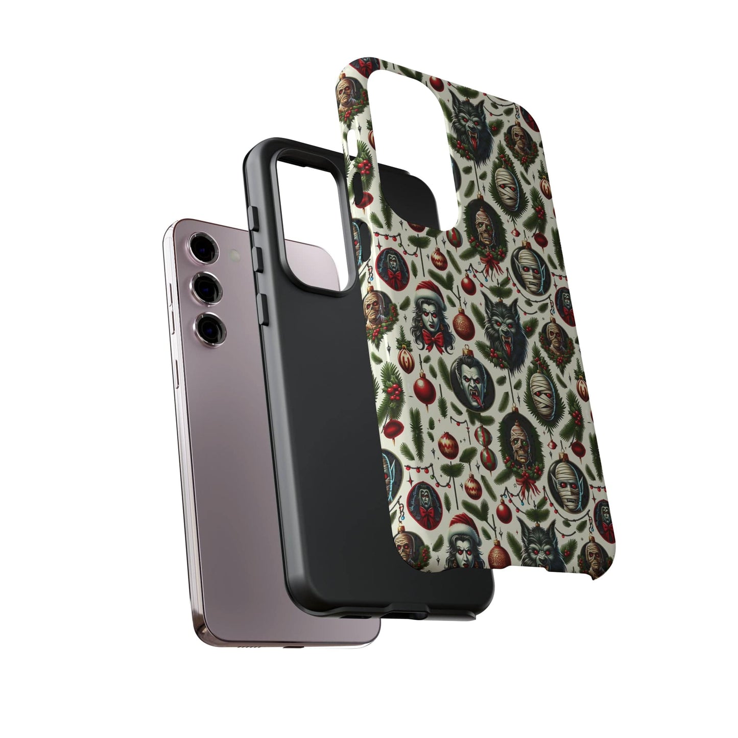 Horror Ornaments Impact Resistant Phone Case
