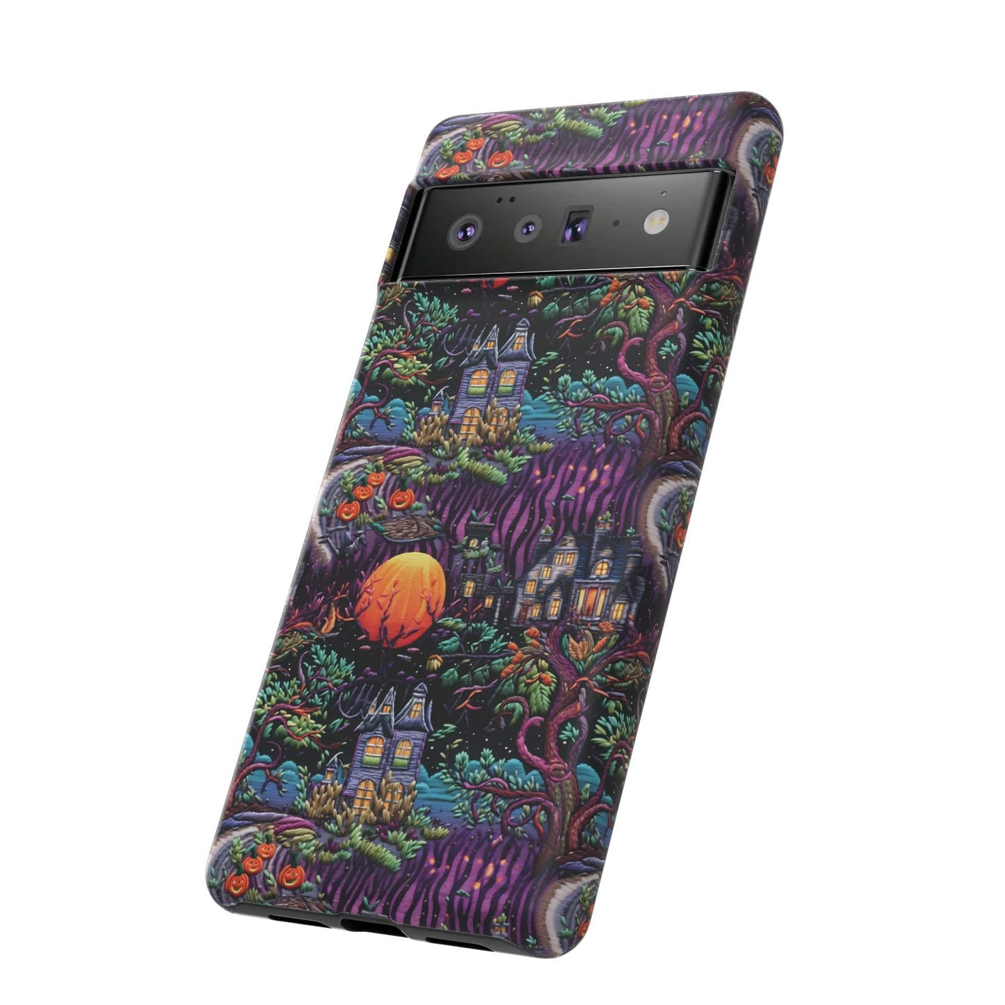 Spooky House Impact Resistant Phone Case