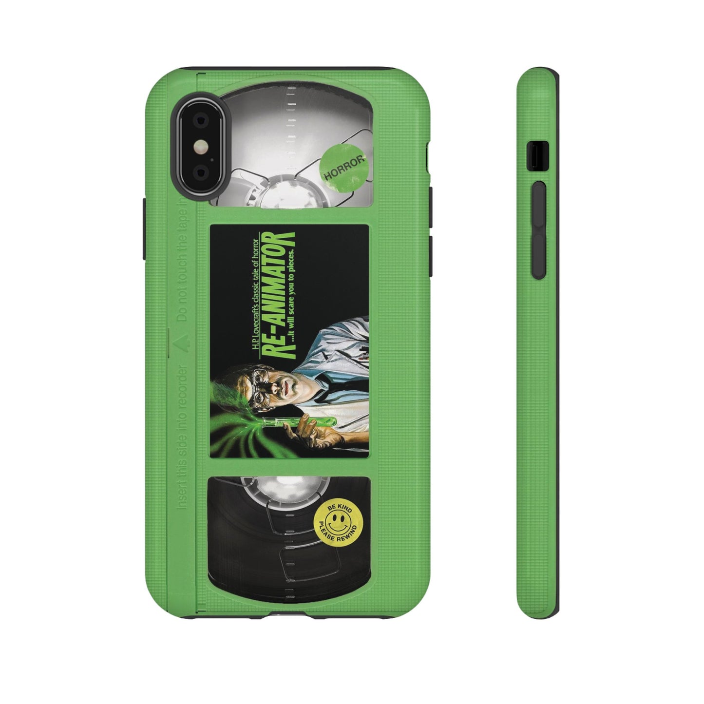 Reanimator Limited Edition Green Impact Resistant VHS Phone Case