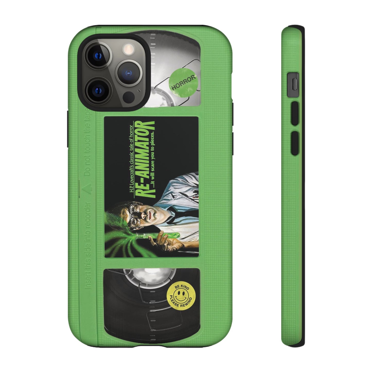 Reanimator Limited Edition Green Impact Resistant VHS Phone Case