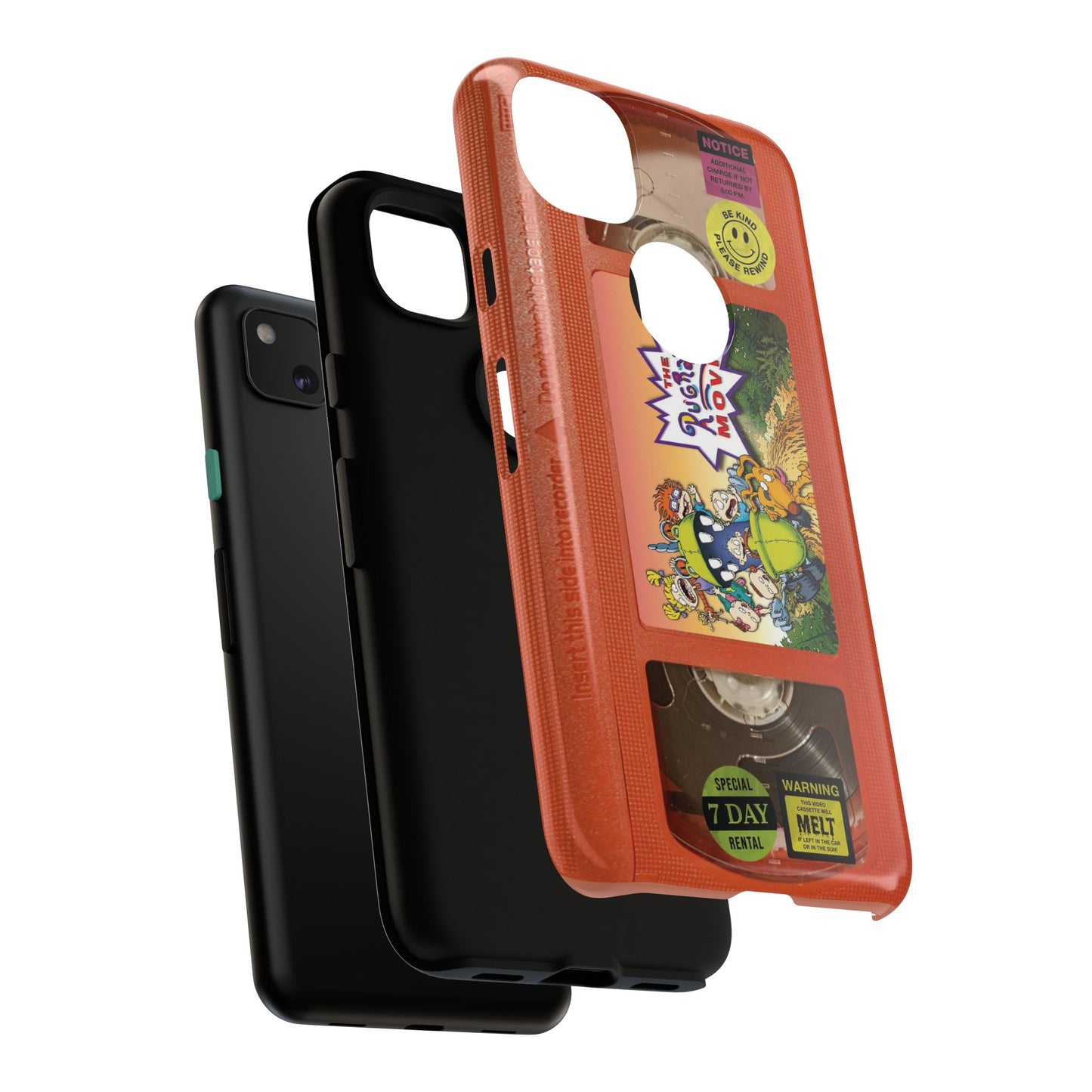 Rugrats Orange Edition VHS Phone Case
