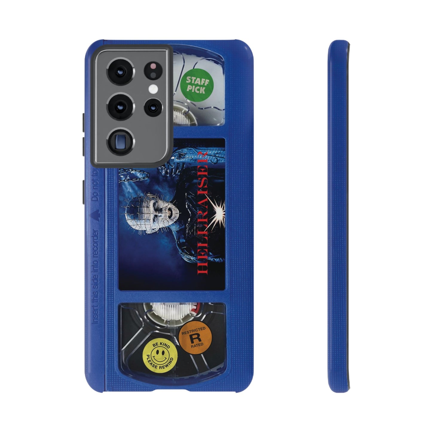 Hellraiser Blue Limited Edition Impact Resistant VHS Phone Case