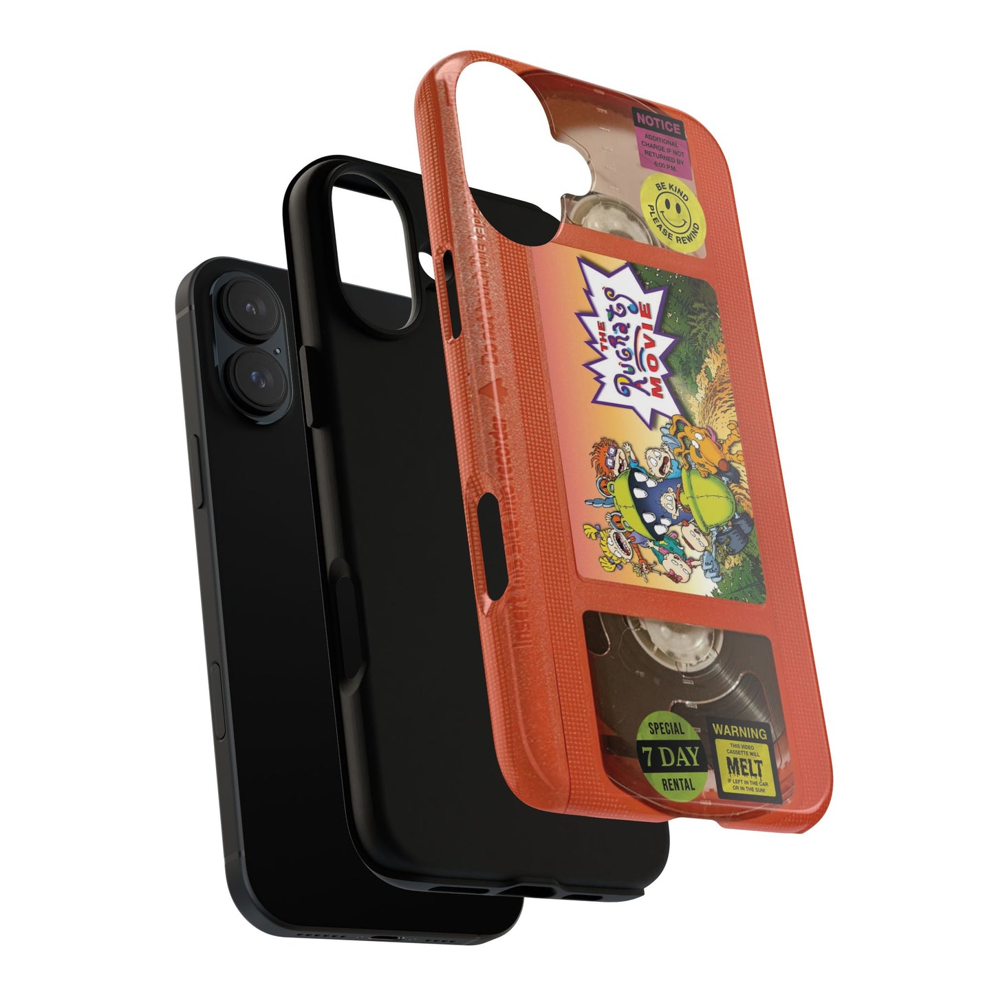 Rugrats Orange Edition VHS Phone Case