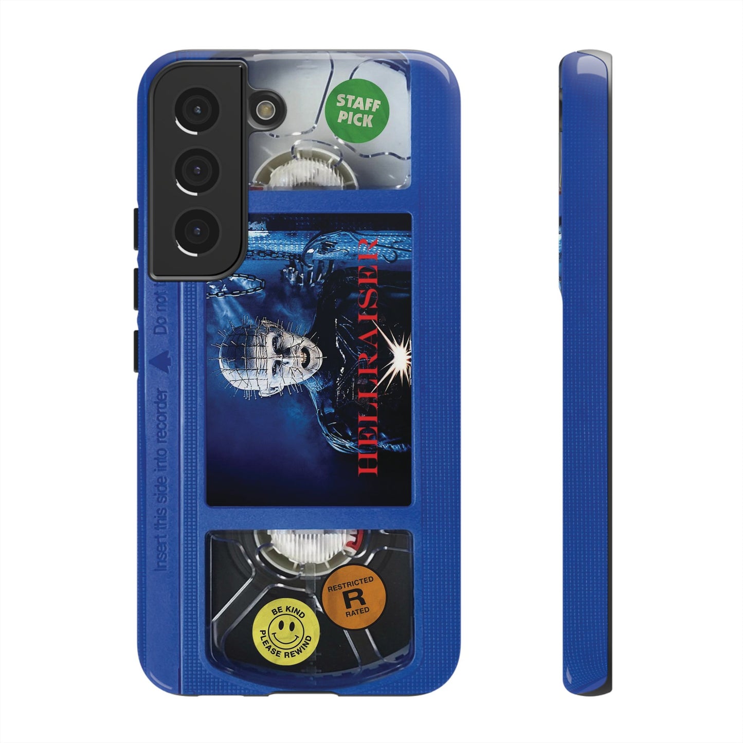 Hellraiser Blue Limited Edition Impact Resistant VHS Phone Case