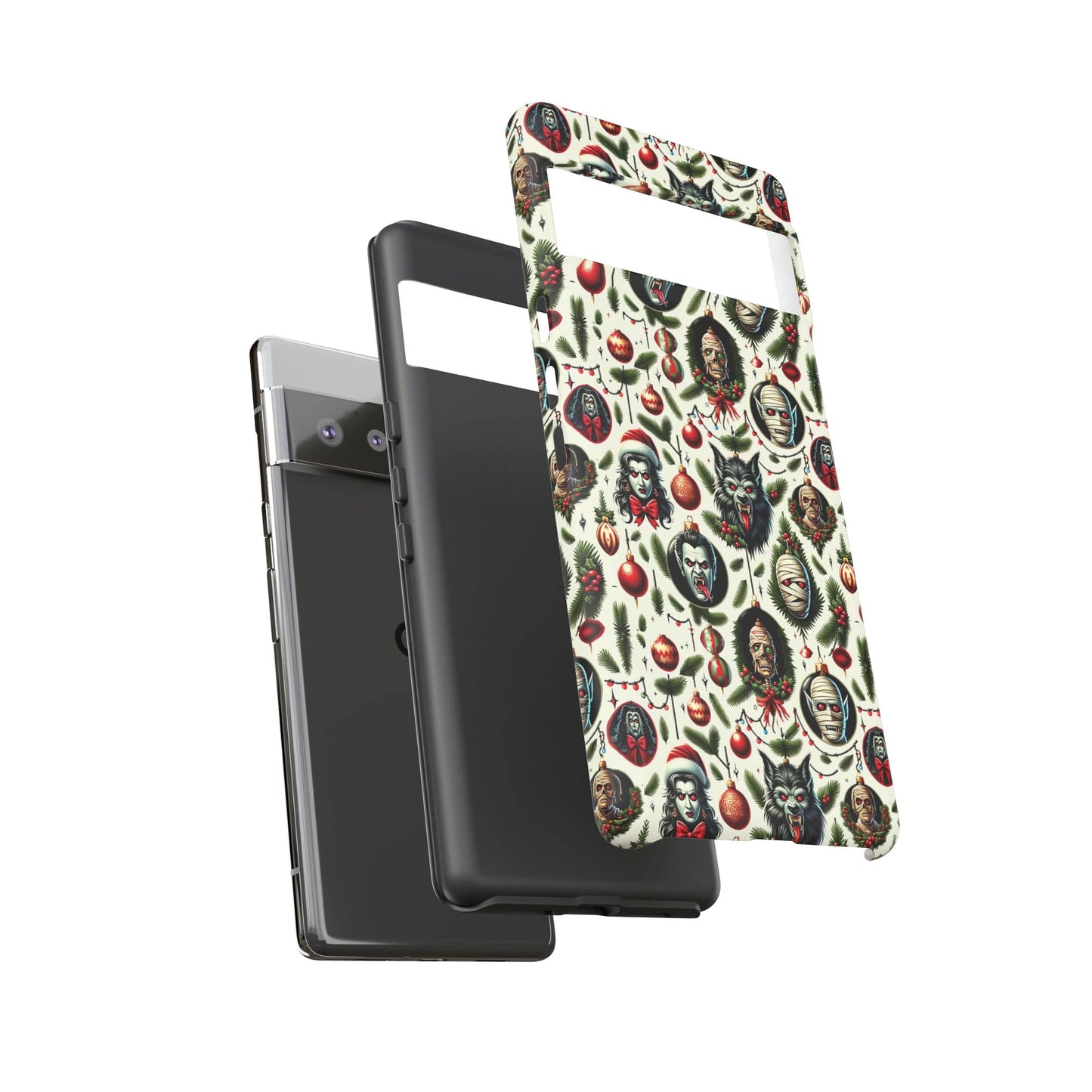 Horror Ornaments Impact Resistant Phone Case