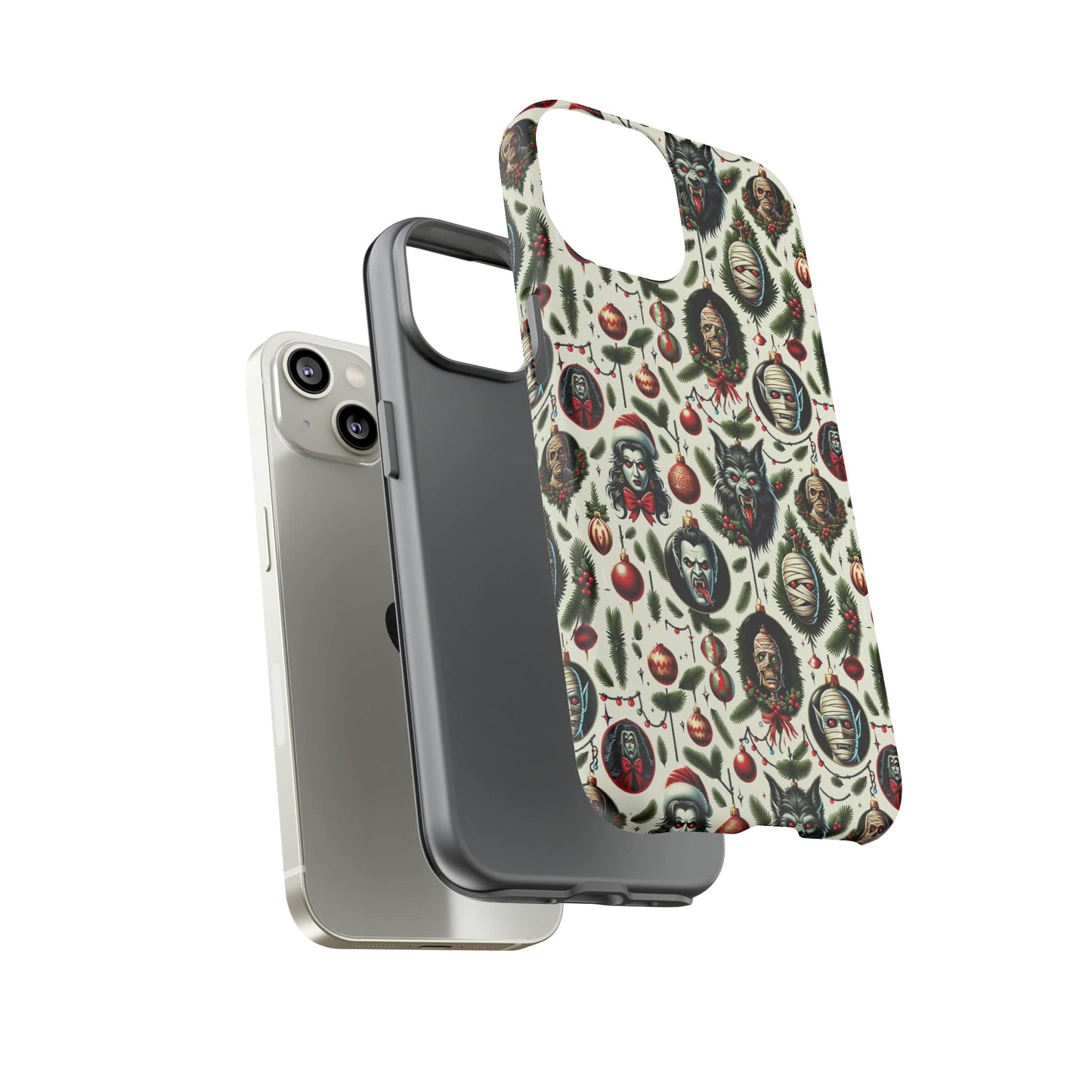 Horror Ornaments Impact Resistant Phone Case