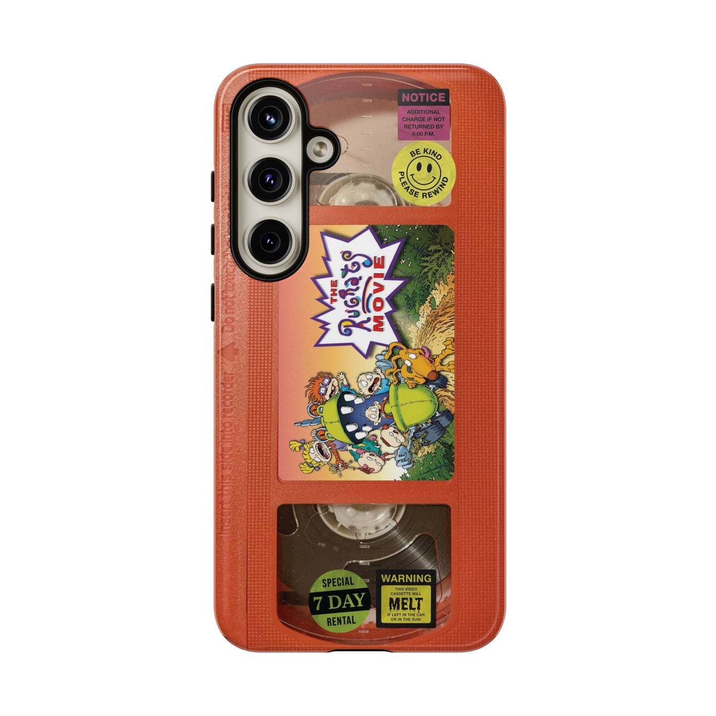 Rugrats Orange Edition VHS Phone Case