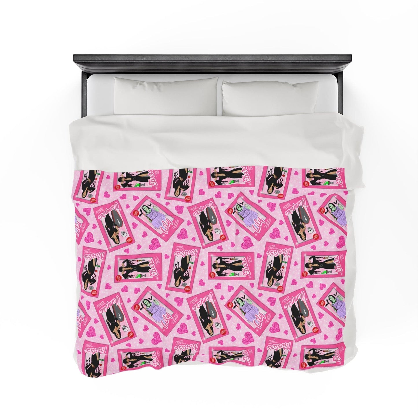 Horror Queens Velveteen Plush Blanket