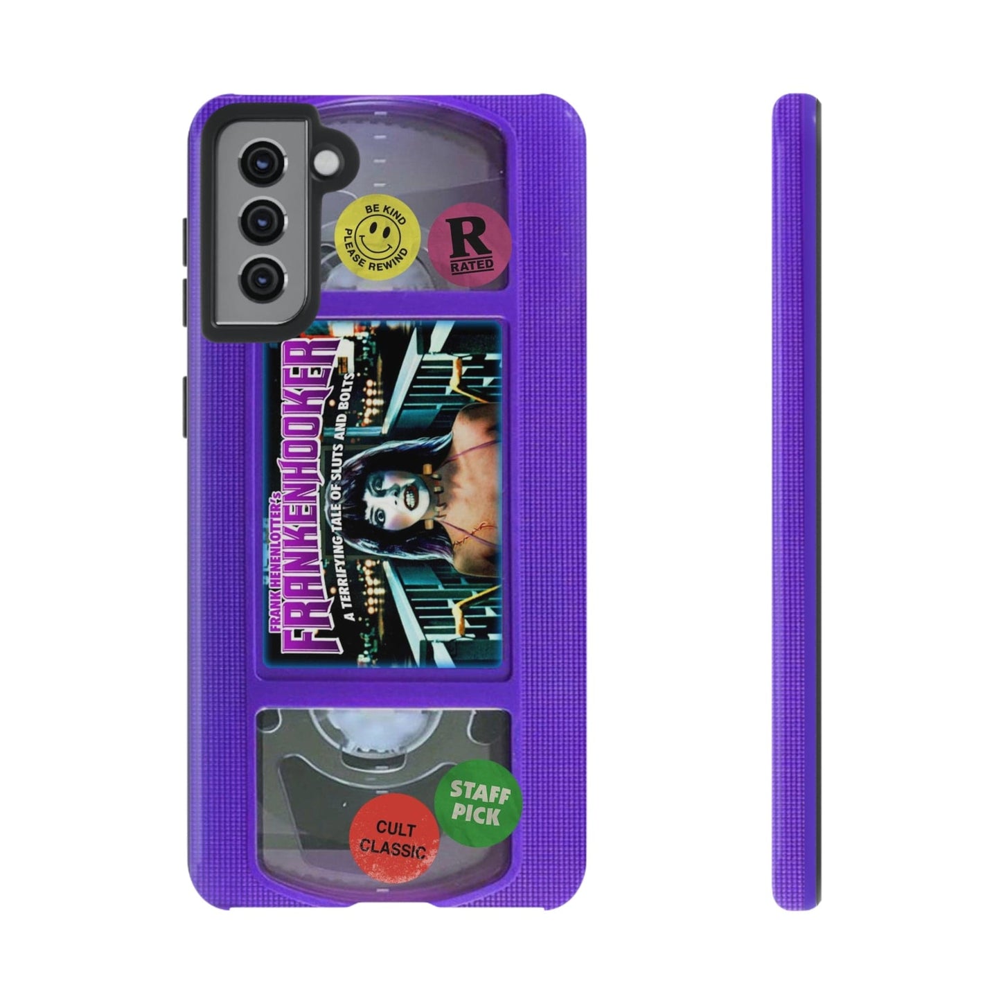 Frankenhooker Purple Edition Impact Resistant VHS Phone Case