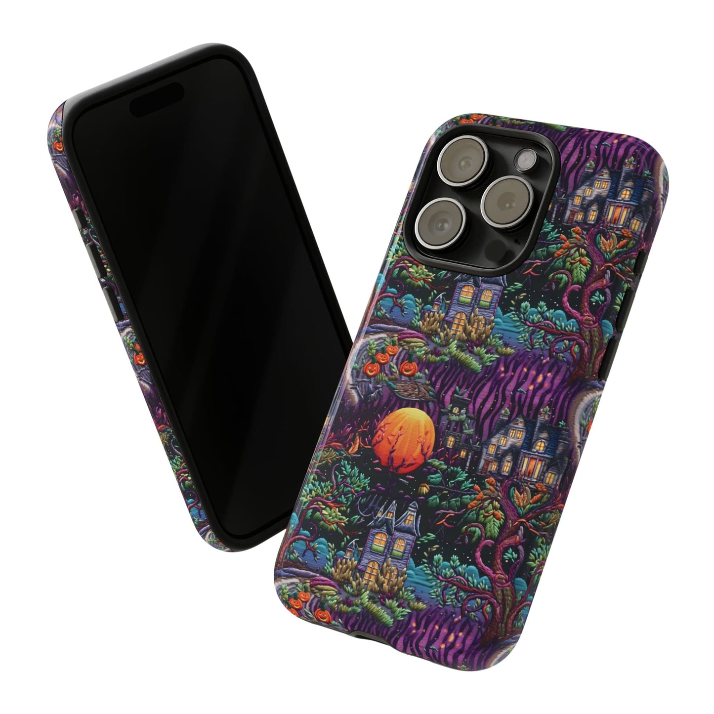 Spooky House Impact Resistant Phone Case