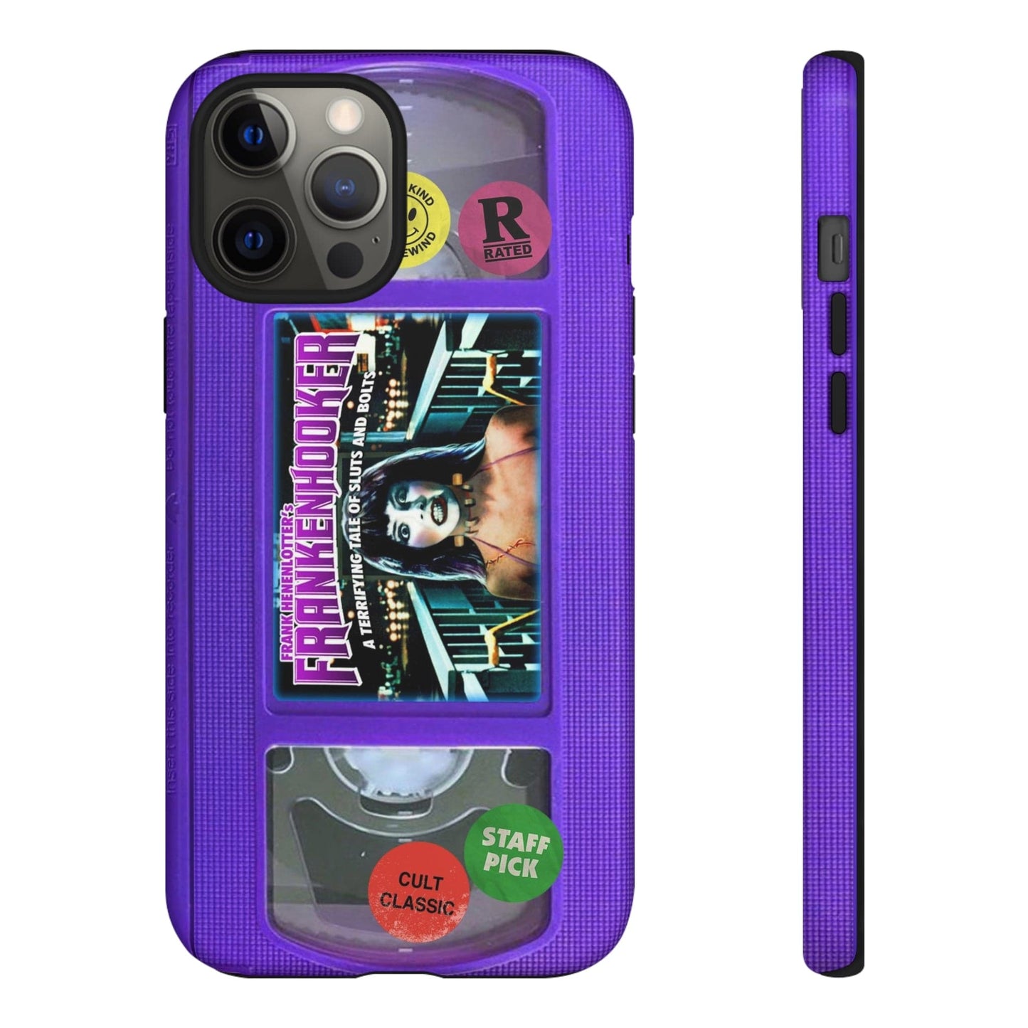 Frankenhooker Purple Edition Impact Resistant VHS Phone Case