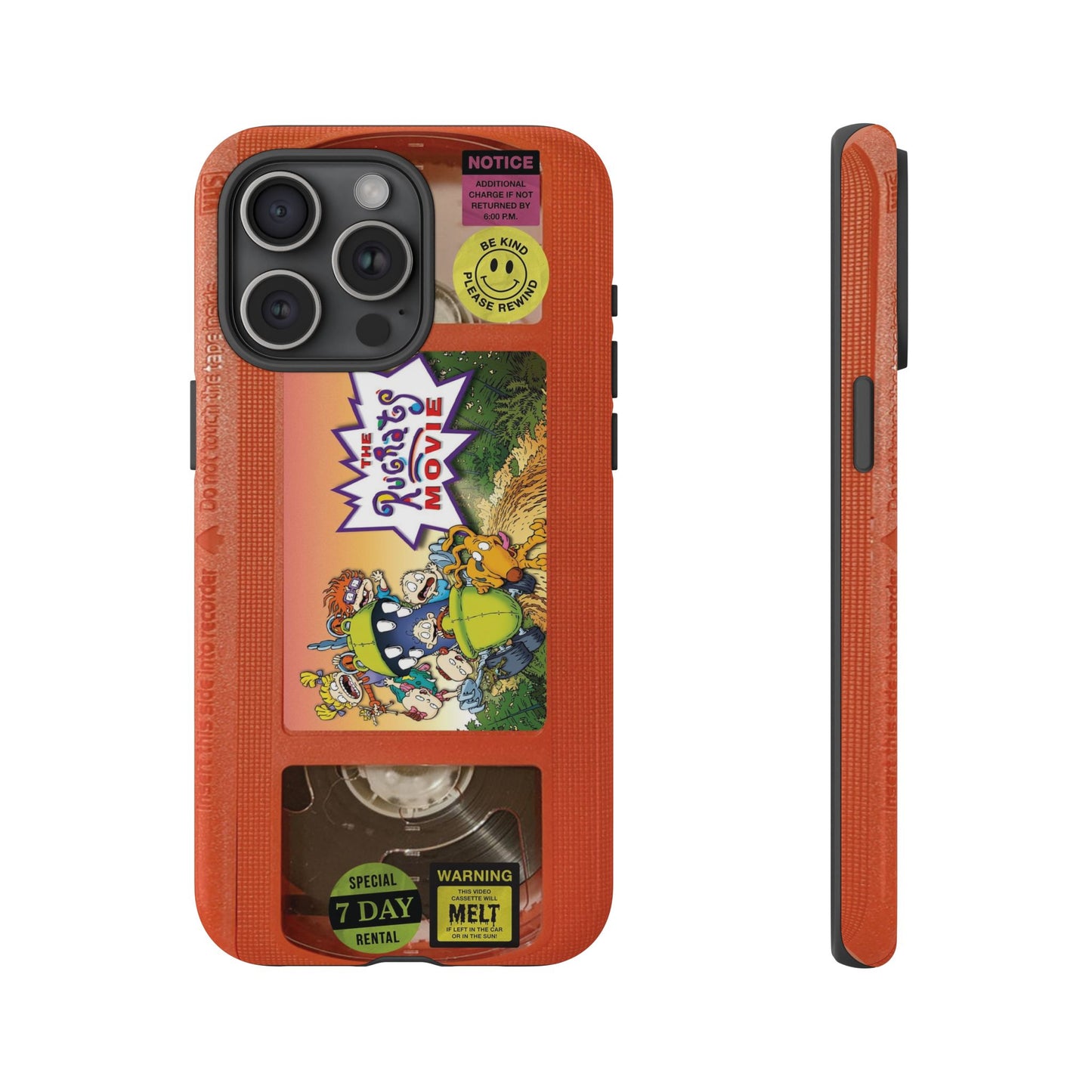 Rugrats Orange Edition VHS Phone Case