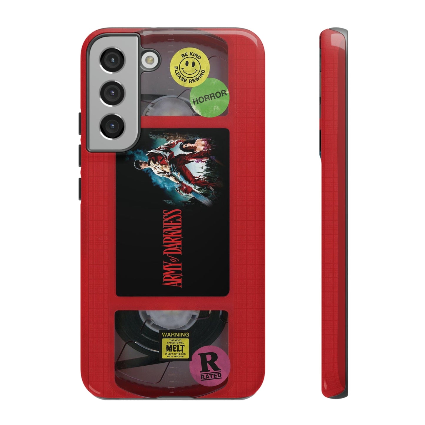 Army of Darkness Red Edition VHS Phone Case