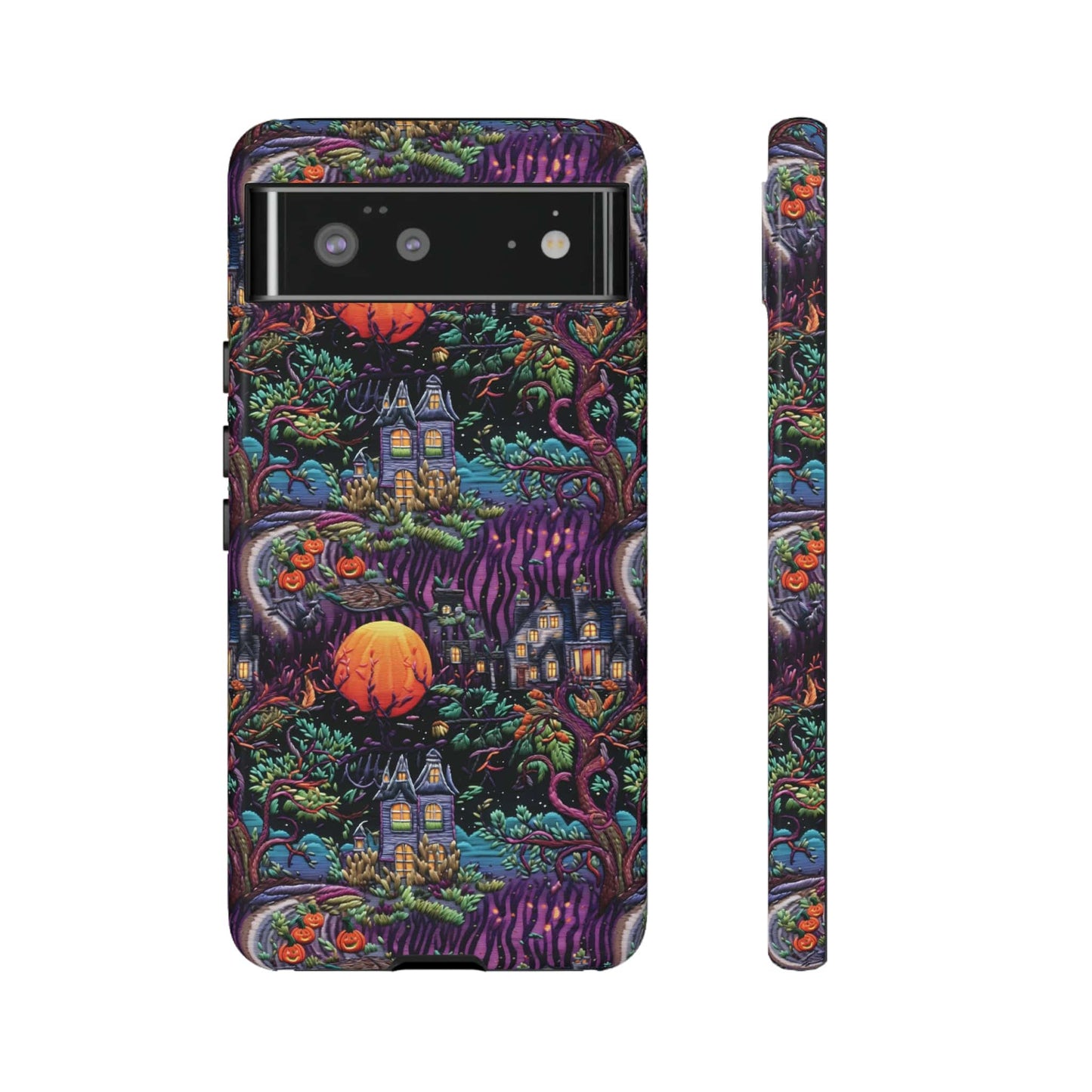 Spooky House Impact Resistant Phone Case