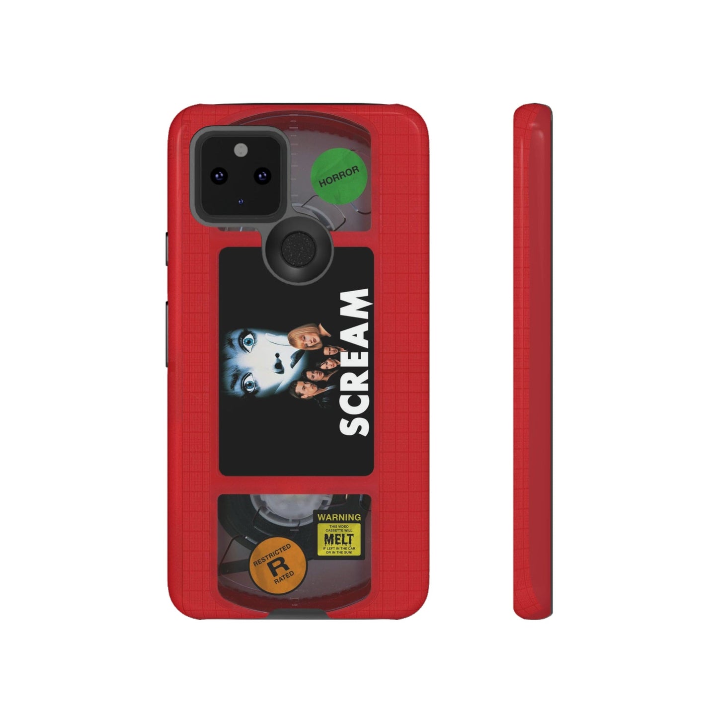 Scream Red Limited Edition Impact Resistant VHS Phone Case