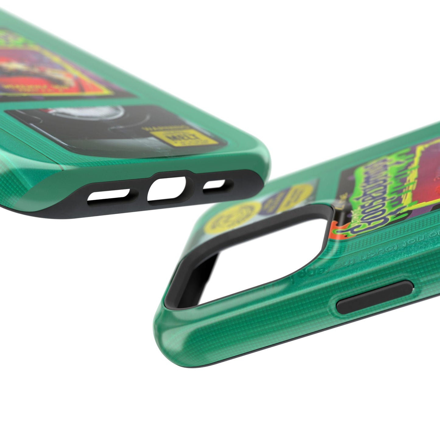 Green Goosebumps MagSafe VHS Phone Case