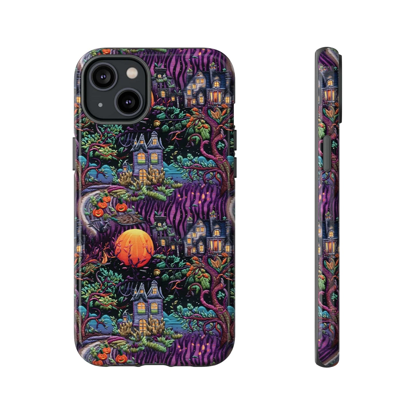 Spooky House Impact Resistant Phone Case