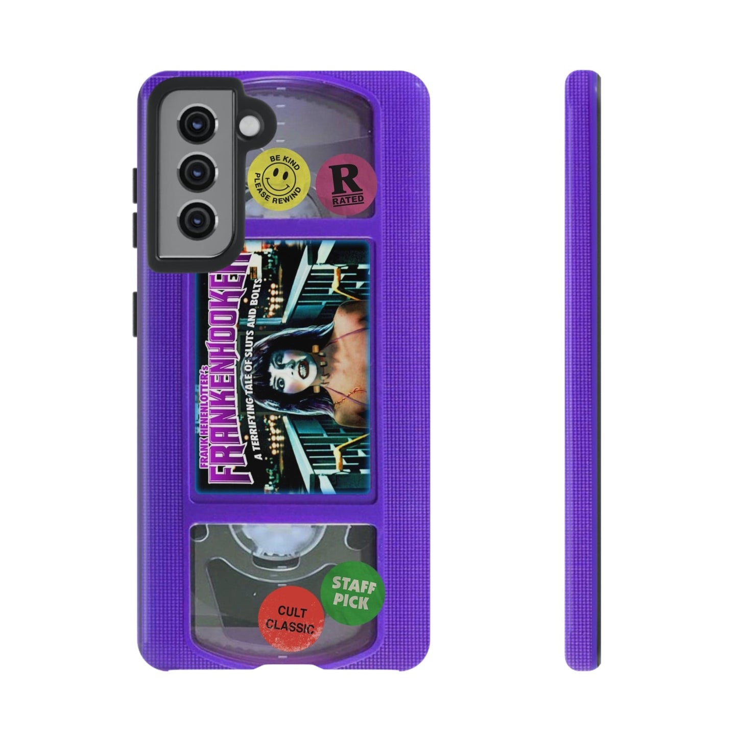 Frankenhooker Purple Edition Impact Resistant VHS Phone Case