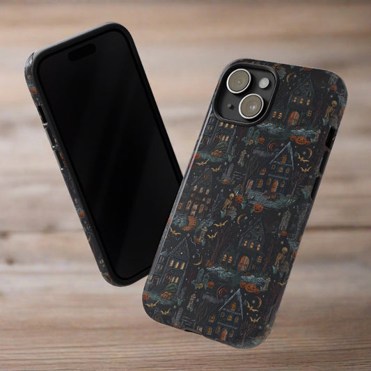Spooky Street Impact Resistant Phone Case