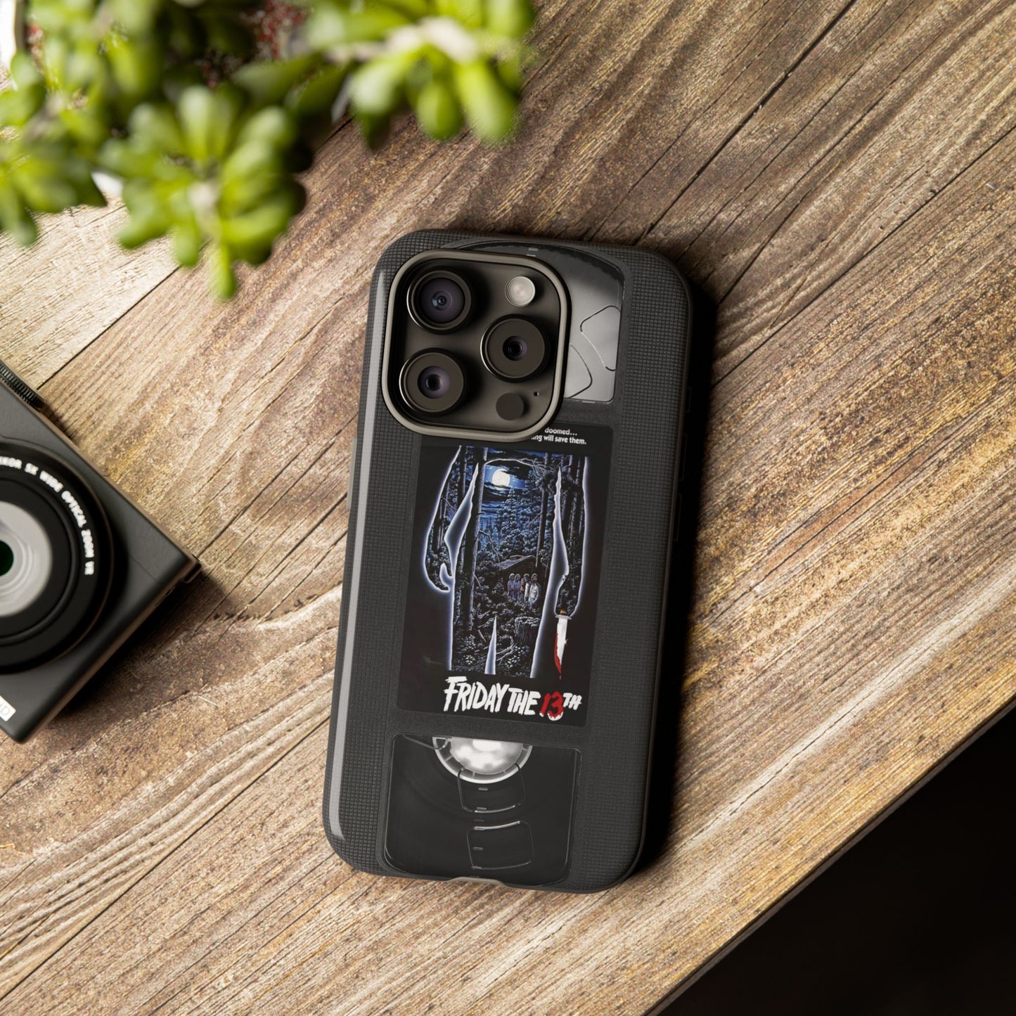 Friday XIII Impact Resistant VHS Phone Case
