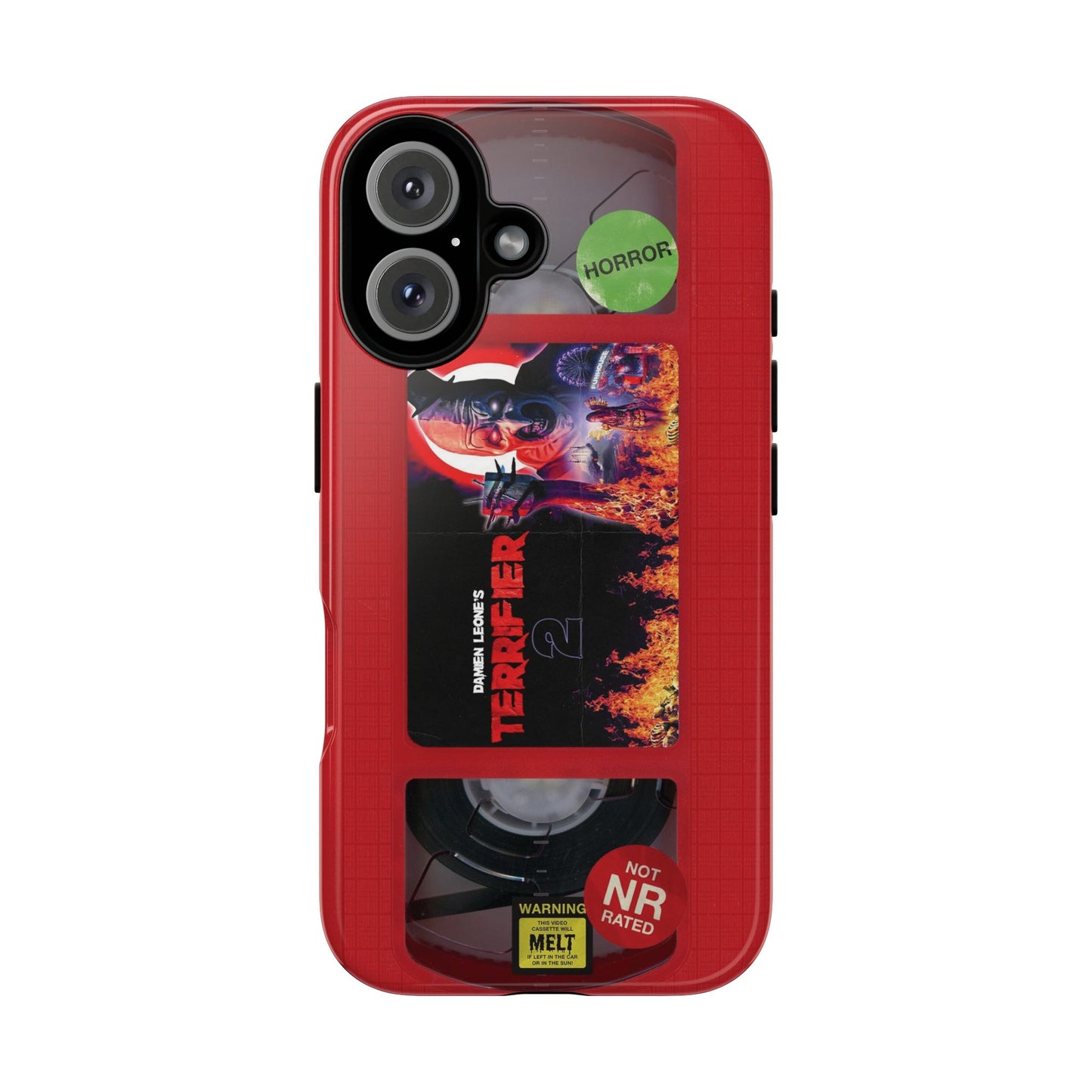 Art 2 Red Edition Impact Resistant VHS Phone Case