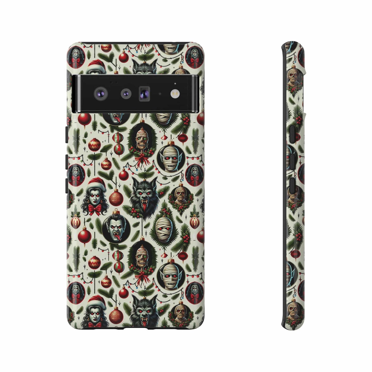Horror Ornaments Impact Resistant Phone Case
