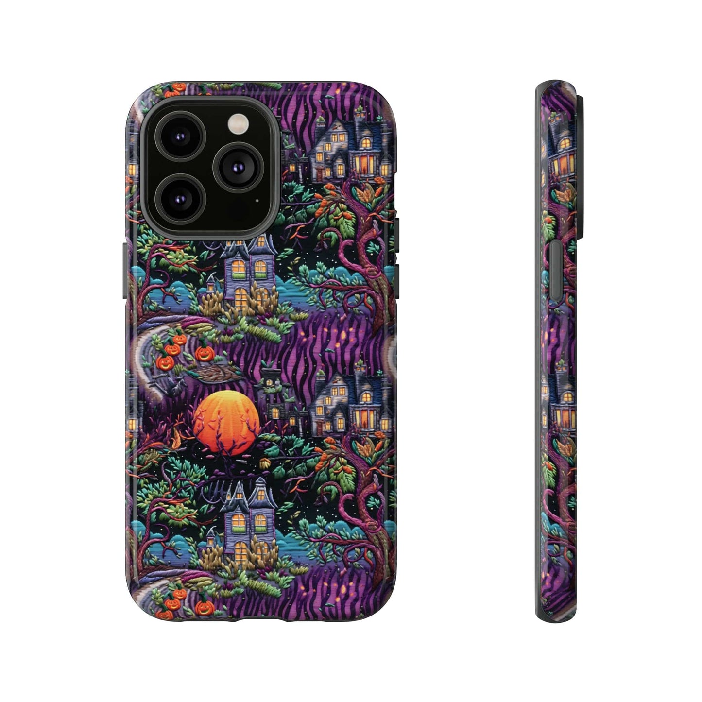 Spooky House Impact Resistant Phone Case