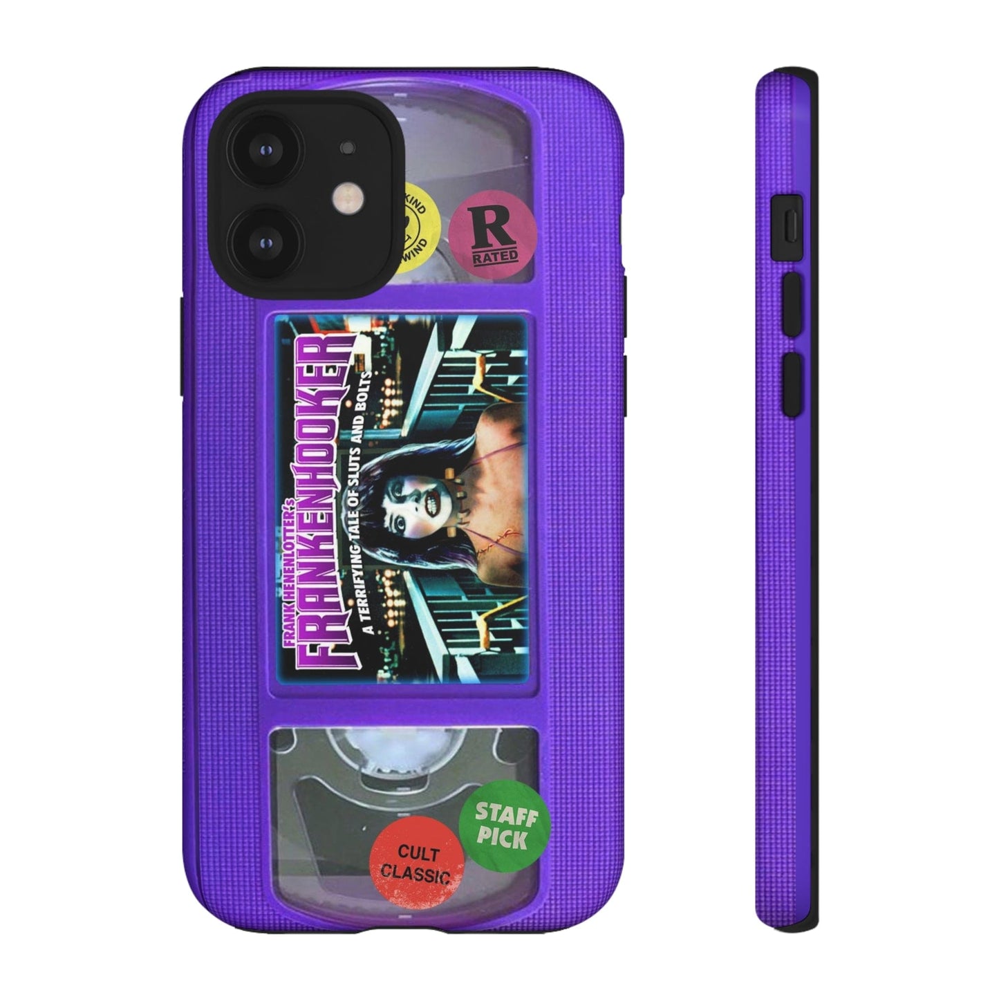 Frankenhooker Purple Edition Impact Resistant VHS Phone Case